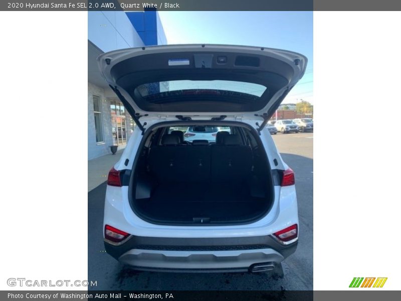 Quartz White / Black 2020 Hyundai Santa Fe SEL 2.0 AWD