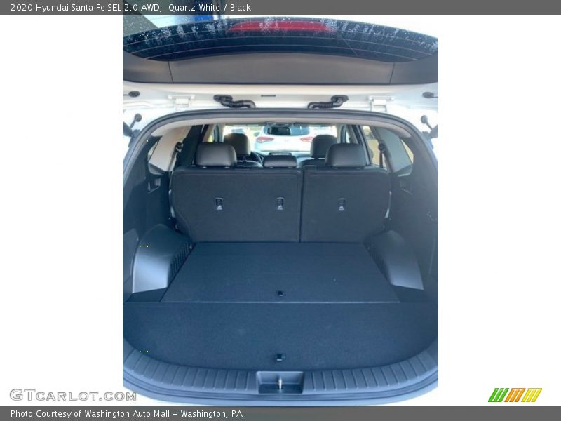 Quartz White / Black 2020 Hyundai Santa Fe SEL 2.0 AWD