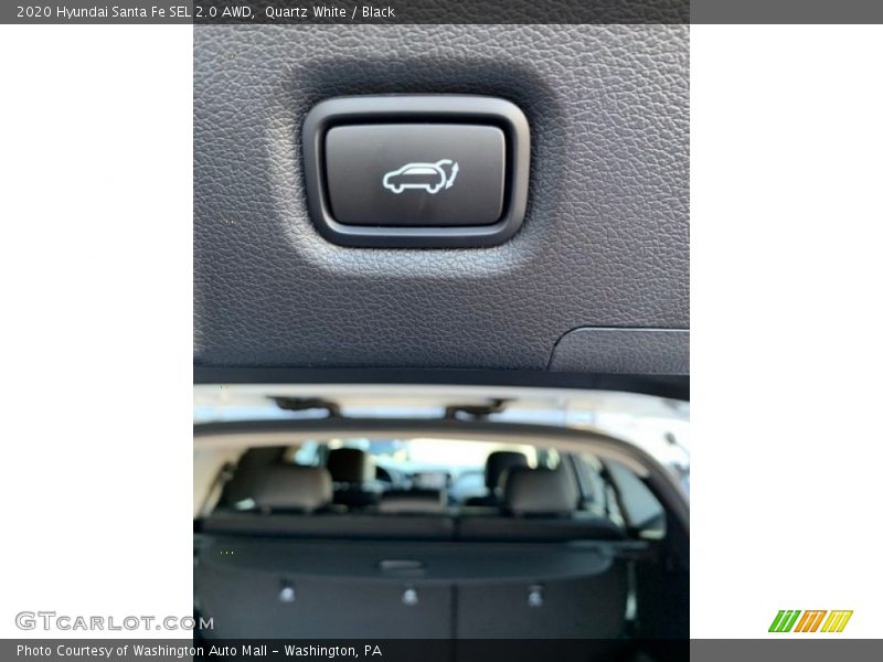 Quartz White / Black 2020 Hyundai Santa Fe SEL 2.0 AWD
