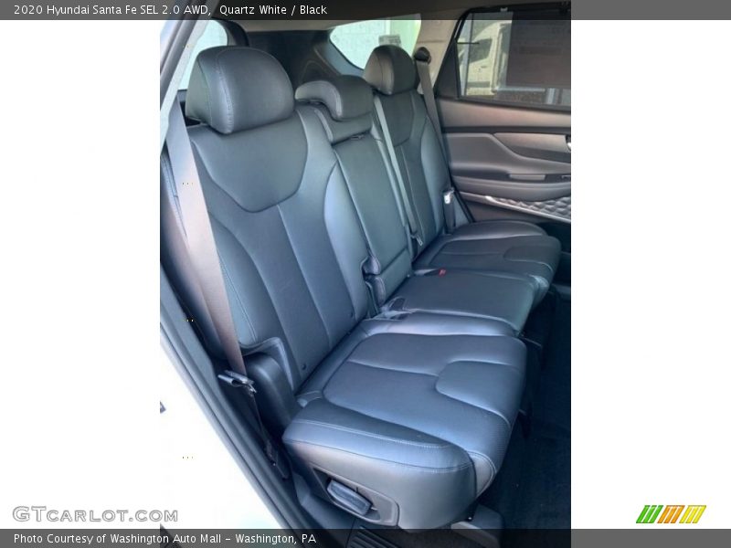 Quartz White / Black 2020 Hyundai Santa Fe SEL 2.0 AWD