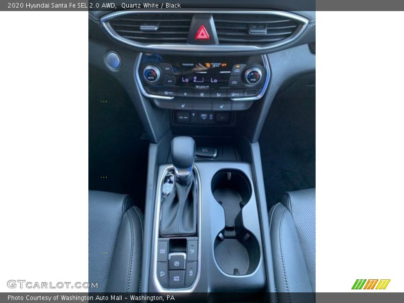 Quartz White / Black 2020 Hyundai Santa Fe SEL 2.0 AWD