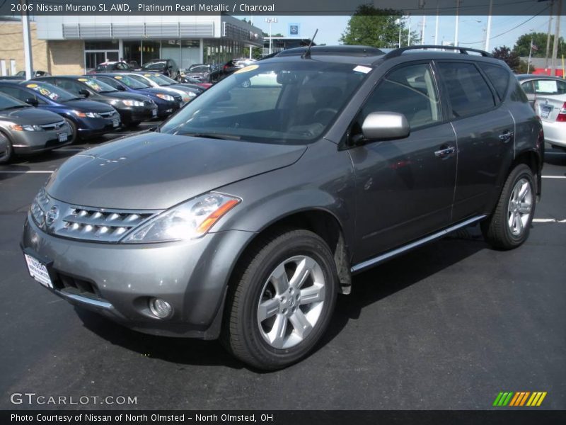 Platinum Pearl Metallic / Charcoal 2006 Nissan Murano SL AWD