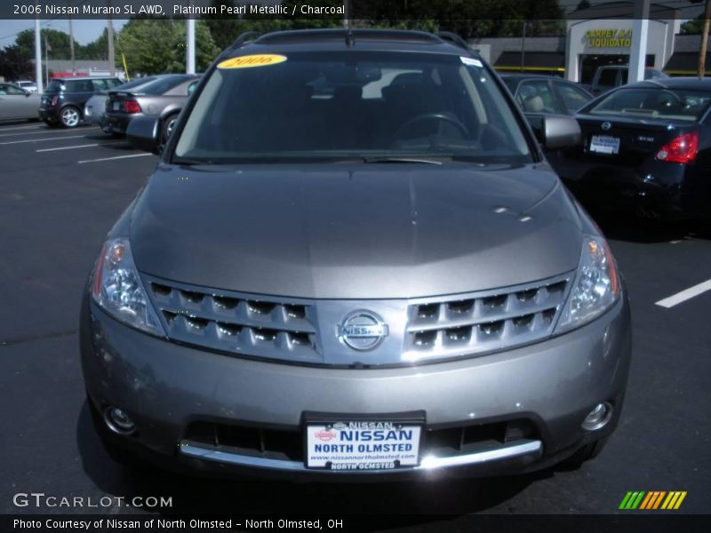 Platinum Pearl Metallic / Charcoal 2006 Nissan Murano SL AWD