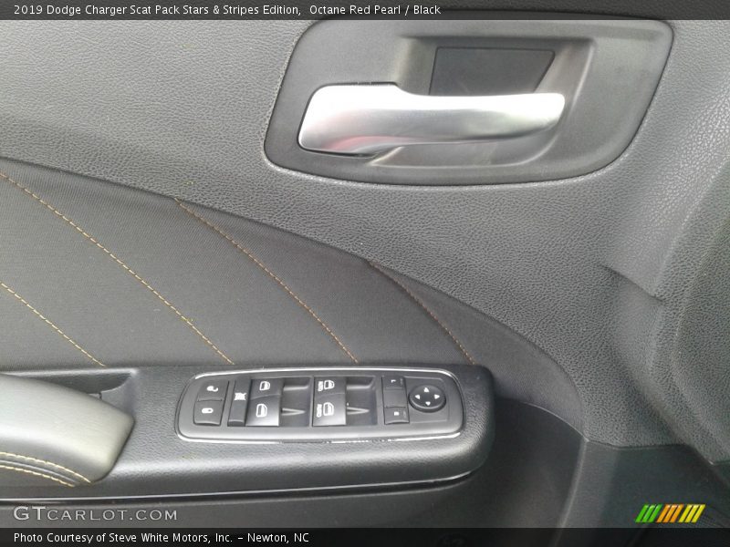 Door Panel of 2019 Charger Scat Pack Stars & Stripes Edition