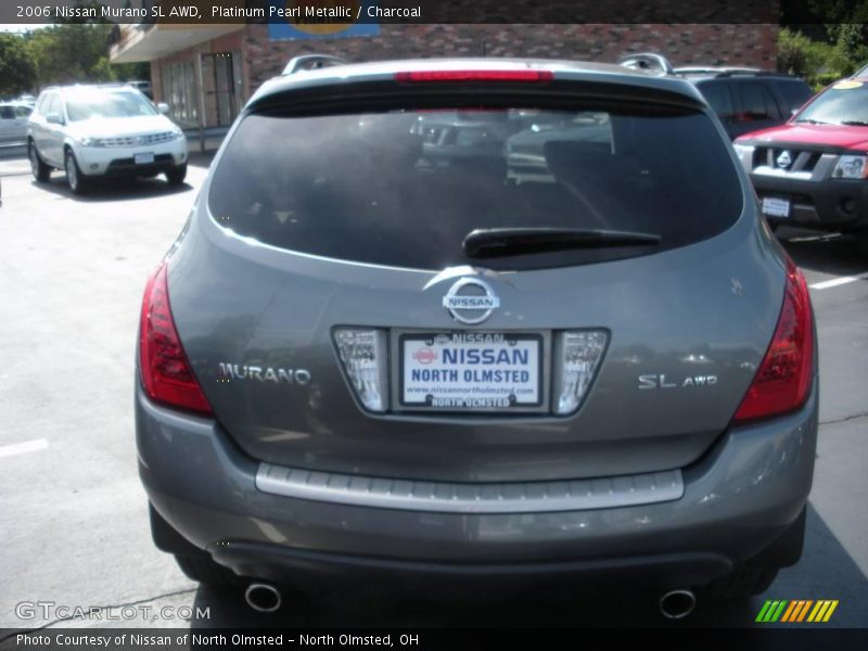 Platinum Pearl Metallic / Charcoal 2006 Nissan Murano SL AWD