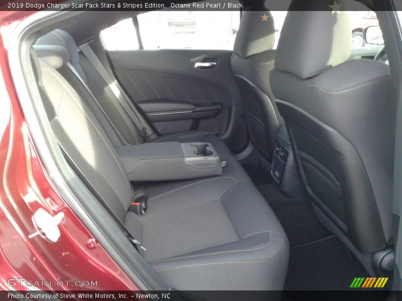 Rear Seat of 2019 Charger Scat Pack Stars & Stripes Edition