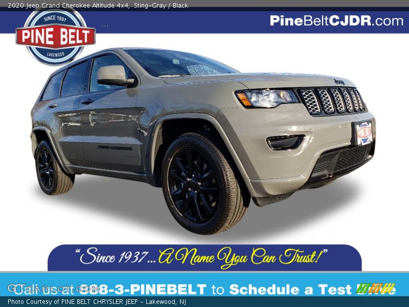 Sting-Gray / Black 2020 Jeep Grand Cherokee Altitude 4x4