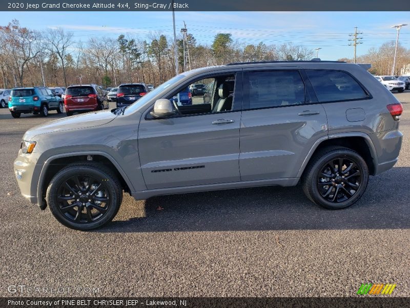 Sting-Gray / Black 2020 Jeep Grand Cherokee Altitude 4x4