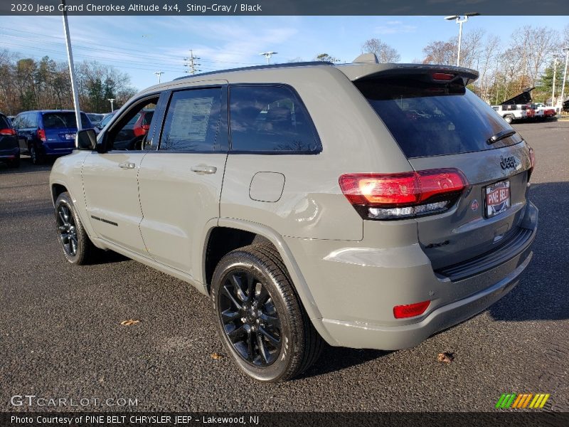 Sting-Gray / Black 2020 Jeep Grand Cherokee Altitude 4x4