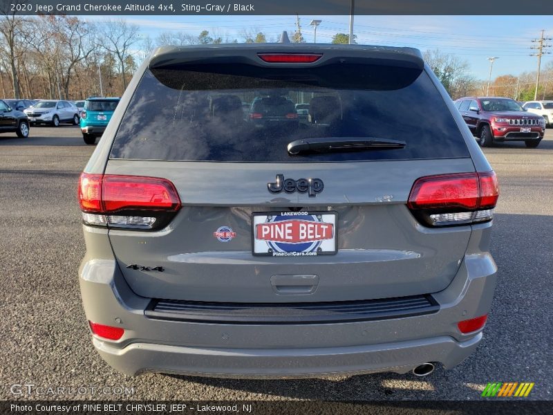 Sting-Gray / Black 2020 Jeep Grand Cherokee Altitude 4x4
