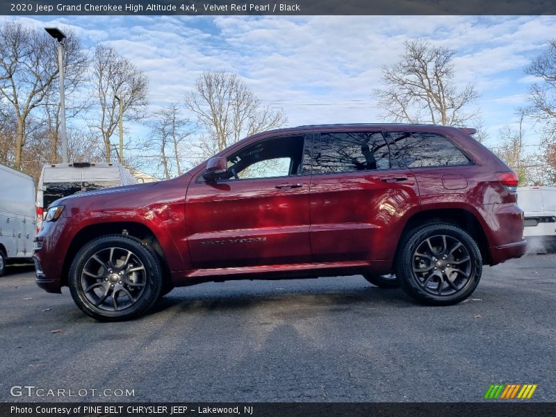  2020 Grand Cherokee High Altitude 4x4 Velvet Red Pearl