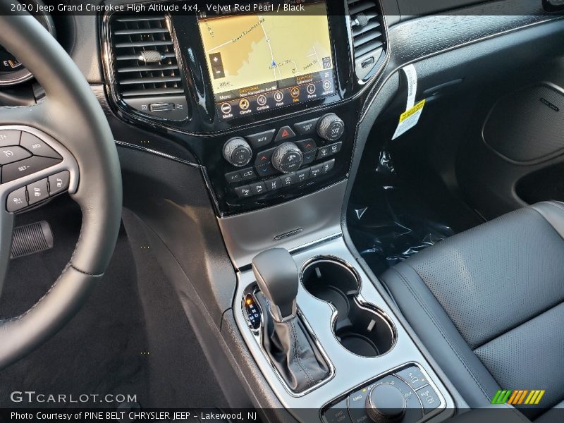 Velvet Red Pearl / Black 2020 Jeep Grand Cherokee High Altitude 4x4