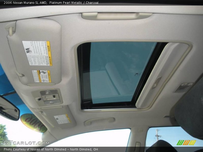 Platinum Pearl Metallic / Charcoal 2006 Nissan Murano SL AWD