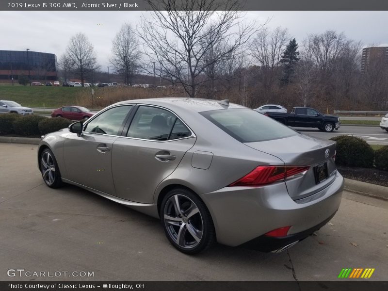 Atomic Silver / Black 2019 Lexus IS 300 AWD