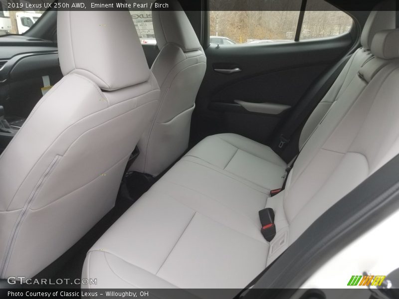 Eminent White Pearl / Birch 2019 Lexus UX 250h AWD