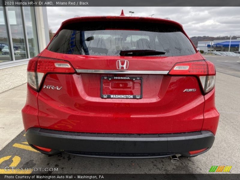 Milano Red / Black 2020 Honda HR-V EX AWD