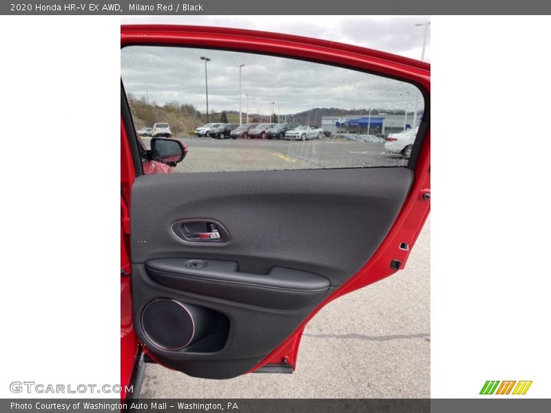 Milano Red / Black 2020 Honda HR-V EX AWD