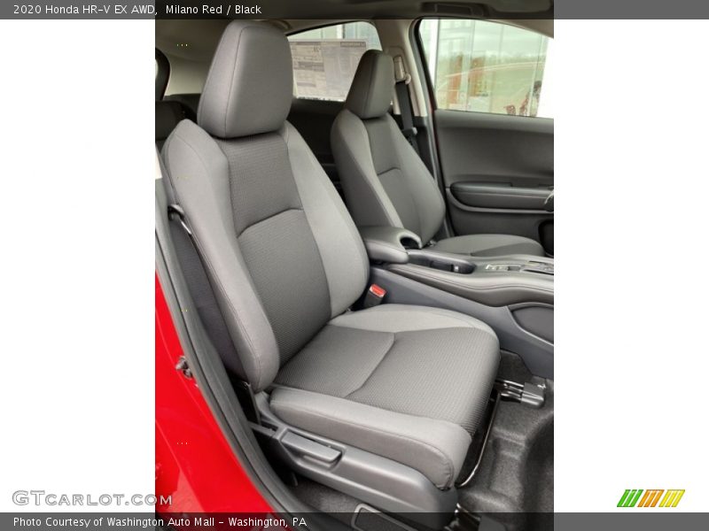 Milano Red / Black 2020 Honda HR-V EX AWD