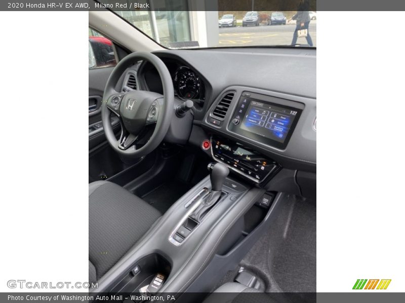 Milano Red / Black 2020 Honda HR-V EX AWD