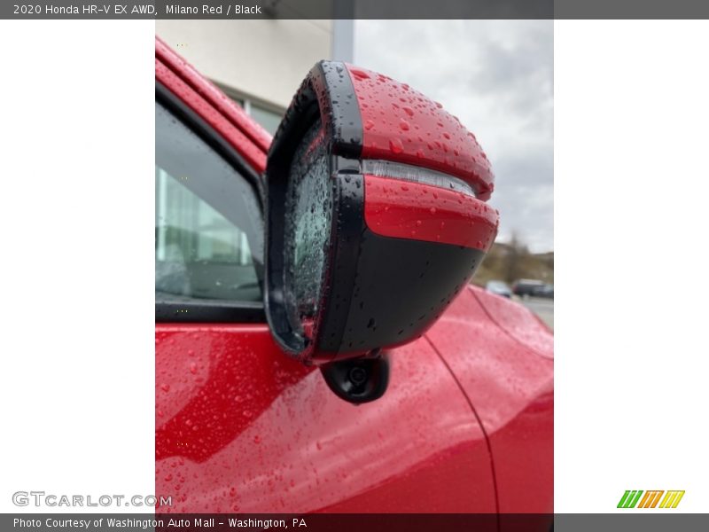 Milano Red / Black 2020 Honda HR-V EX AWD