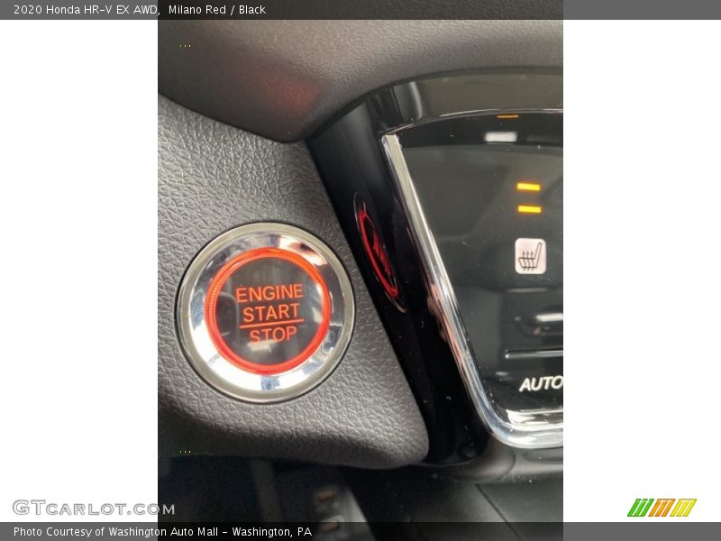 Milano Red / Black 2020 Honda HR-V EX AWD