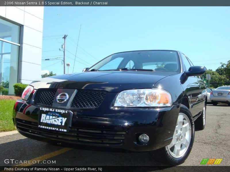 Blackout / Charcoal 2006 Nissan Sentra 1.8 S Special Edition