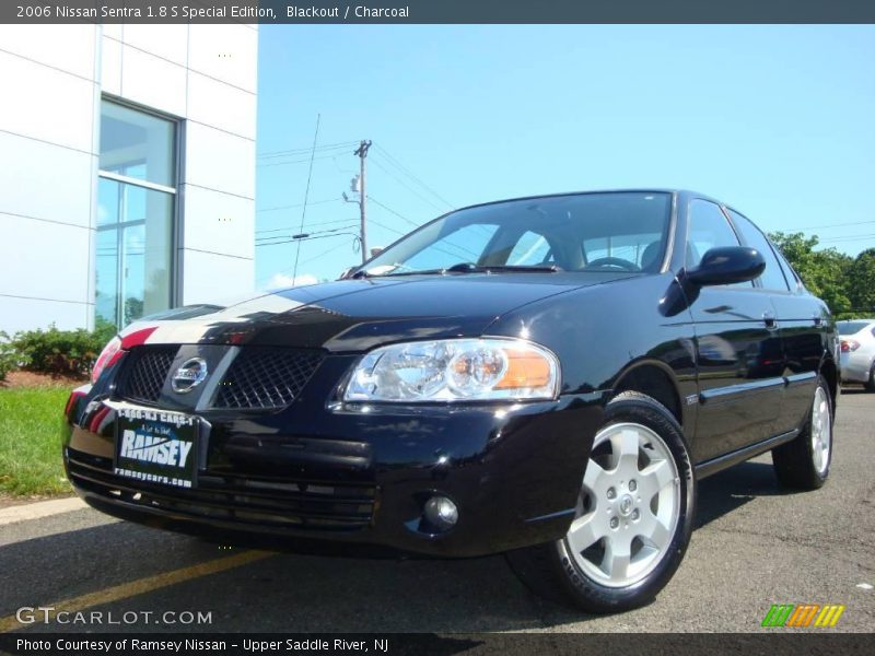 Blackout / Charcoal 2006 Nissan Sentra 1.8 S Special Edition