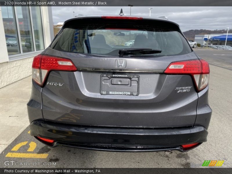 Modern Steel Metallic / Black 2020 Honda HR-V Sport AWD