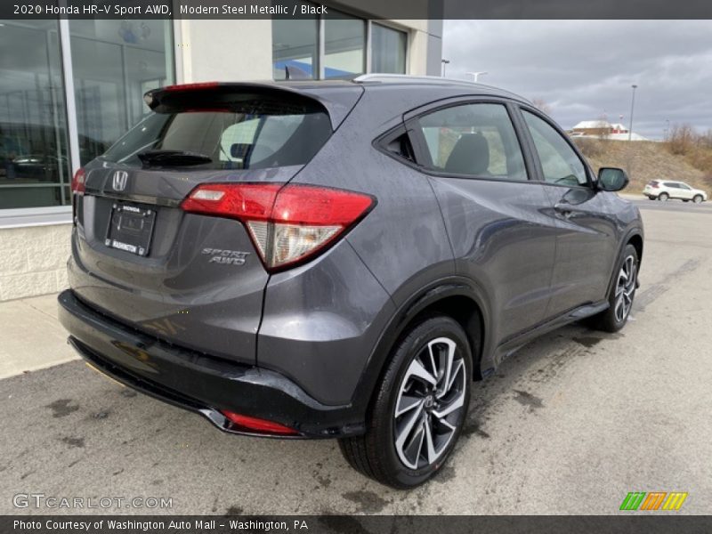 Modern Steel Metallic / Black 2020 Honda HR-V Sport AWD