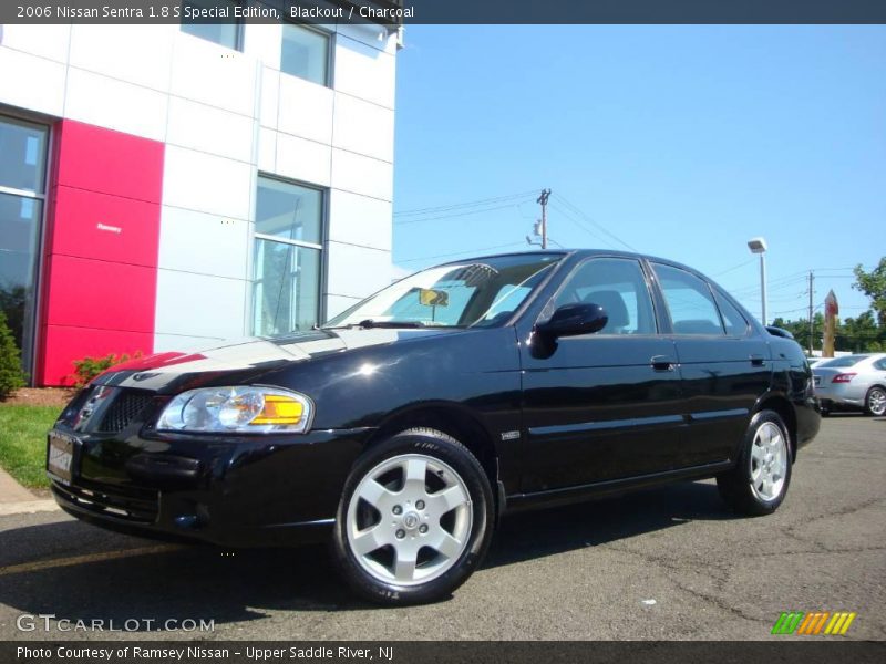 Blackout / Charcoal 2006 Nissan Sentra 1.8 S Special Edition