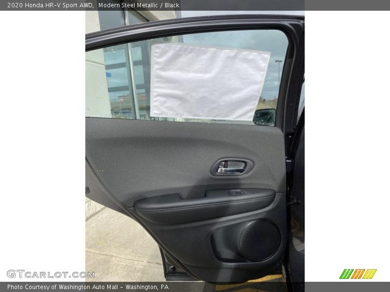 Modern Steel Metallic / Black 2020 Honda HR-V Sport AWD