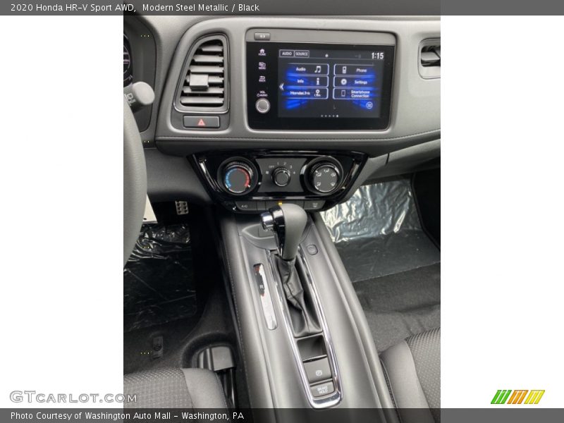 Modern Steel Metallic / Black 2020 Honda HR-V Sport AWD