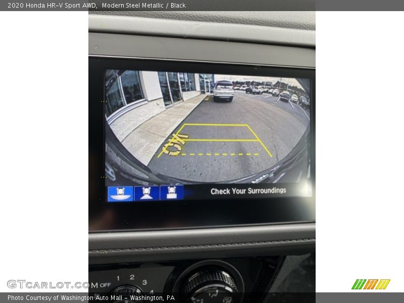 Modern Steel Metallic / Black 2020 Honda HR-V Sport AWD