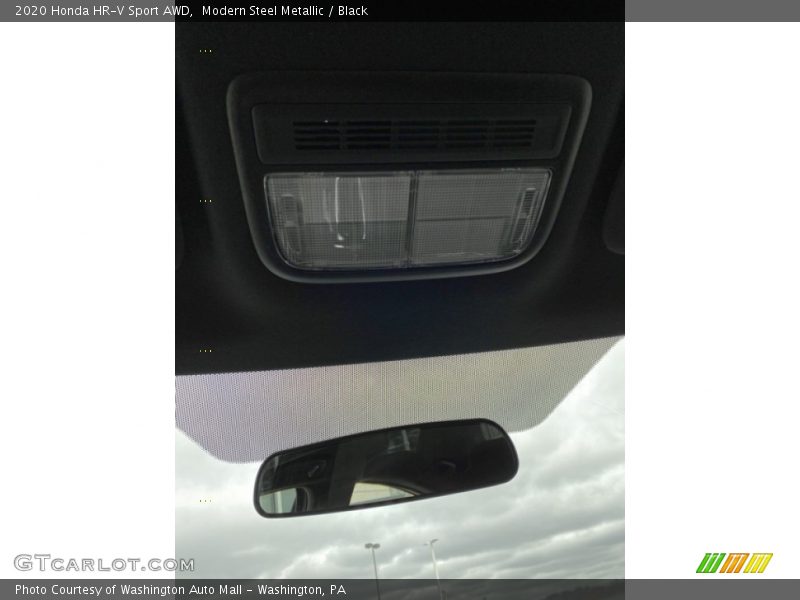 Modern Steel Metallic / Black 2020 Honda HR-V Sport AWD