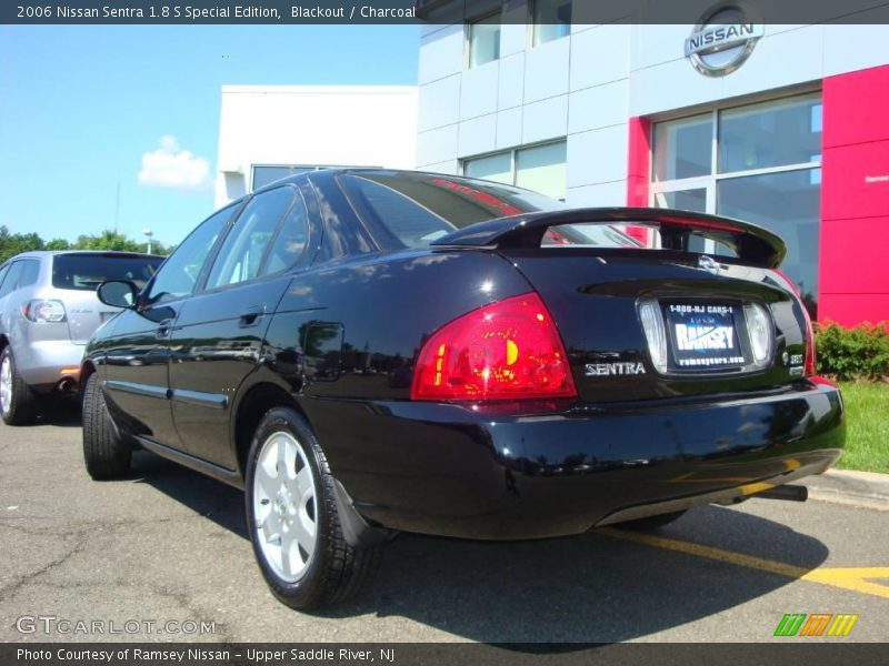 Blackout / Charcoal 2006 Nissan Sentra 1.8 S Special Edition