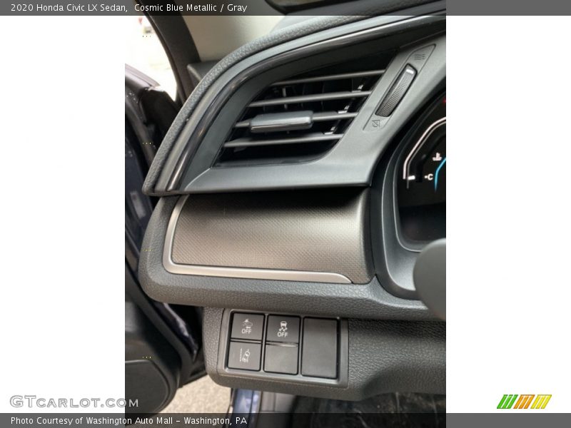 Controls of 2020 Civic LX Sedan
