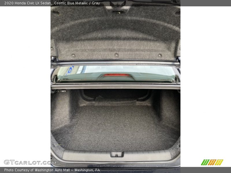 Cosmic Blue Metallic / Gray 2020 Honda Civic LX Sedan