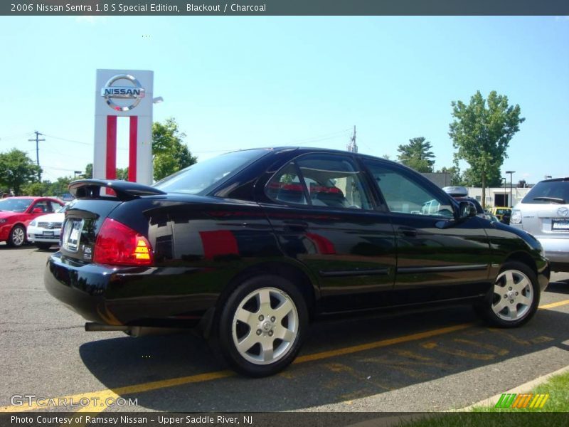 Blackout / Charcoal 2006 Nissan Sentra 1.8 S Special Edition