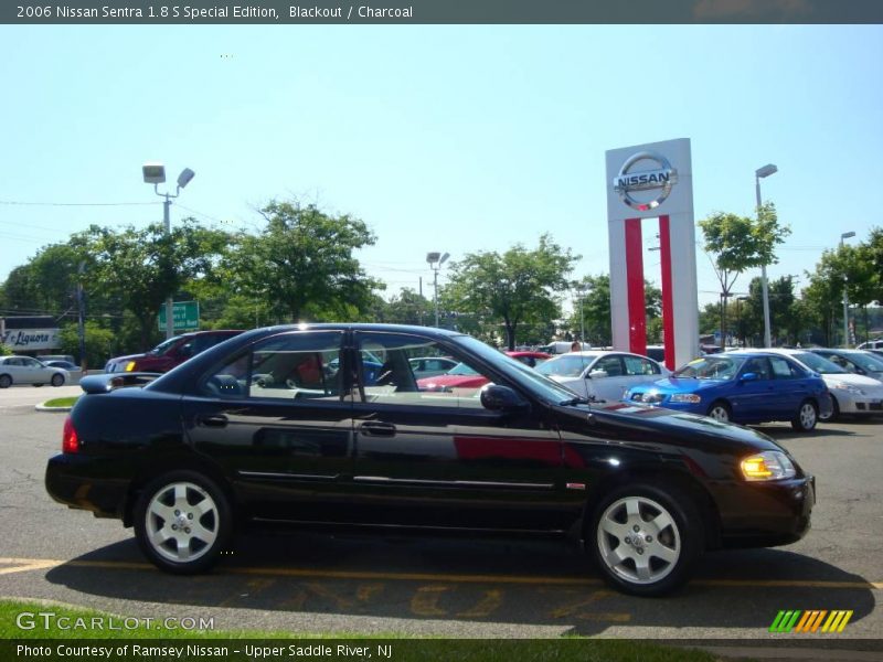 Blackout / Charcoal 2006 Nissan Sentra 1.8 S Special Edition