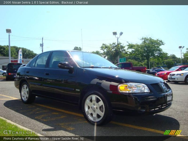 Blackout / Charcoal 2006 Nissan Sentra 1.8 S Special Edition
