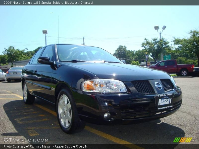 Blackout / Charcoal 2006 Nissan Sentra 1.8 S Special Edition