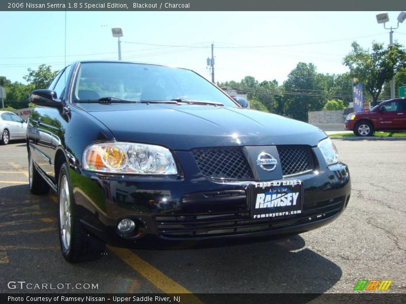 Blackout / Charcoal 2006 Nissan Sentra 1.8 S Special Edition