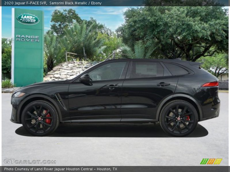 Santorini Black Metallic / Ebony 2020 Jaguar F-PACE SVR