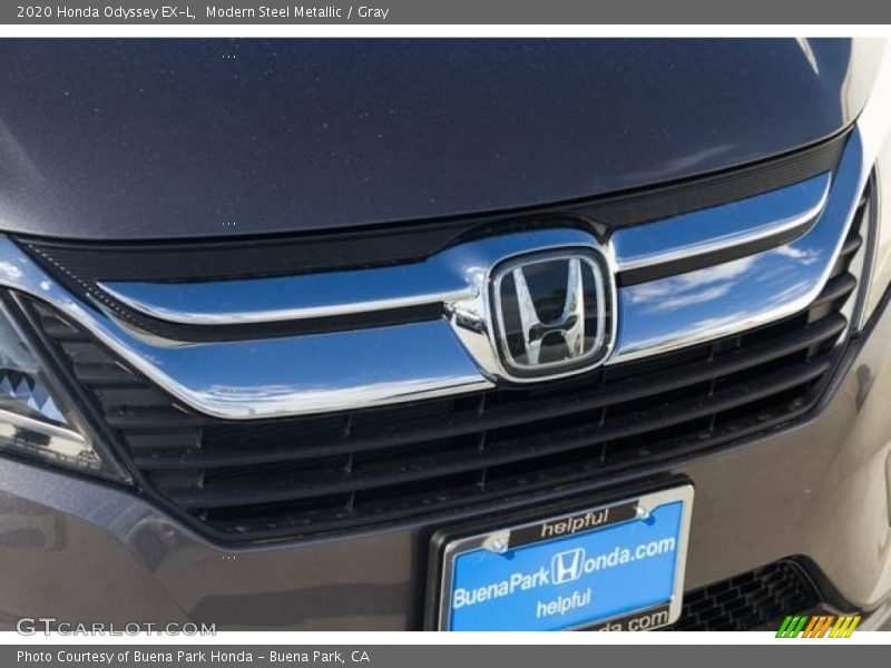 Modern Steel Metallic / Gray 2020 Honda Odyssey EX-L