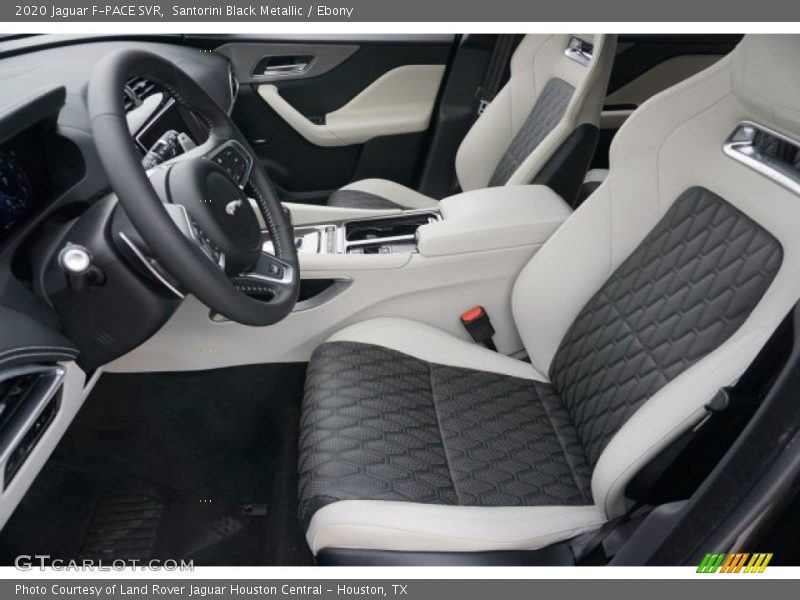 Front Seat of 2020 F-PACE SVR