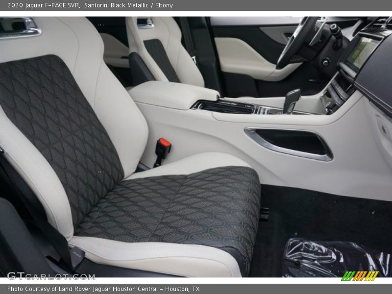 Front Seat of 2020 F-PACE SVR