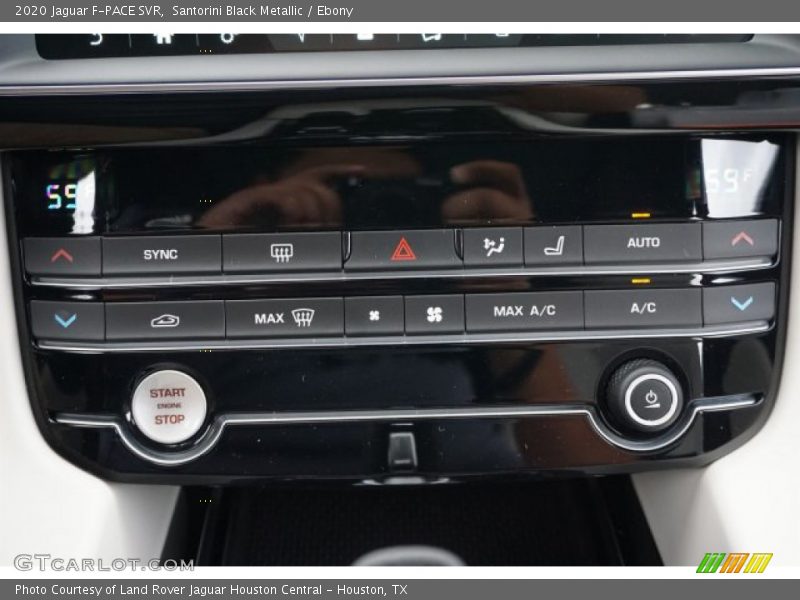 Controls of 2020 F-PACE SVR
