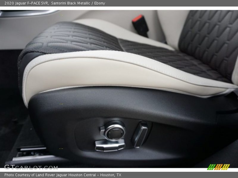 Front Seat of 2020 F-PACE SVR