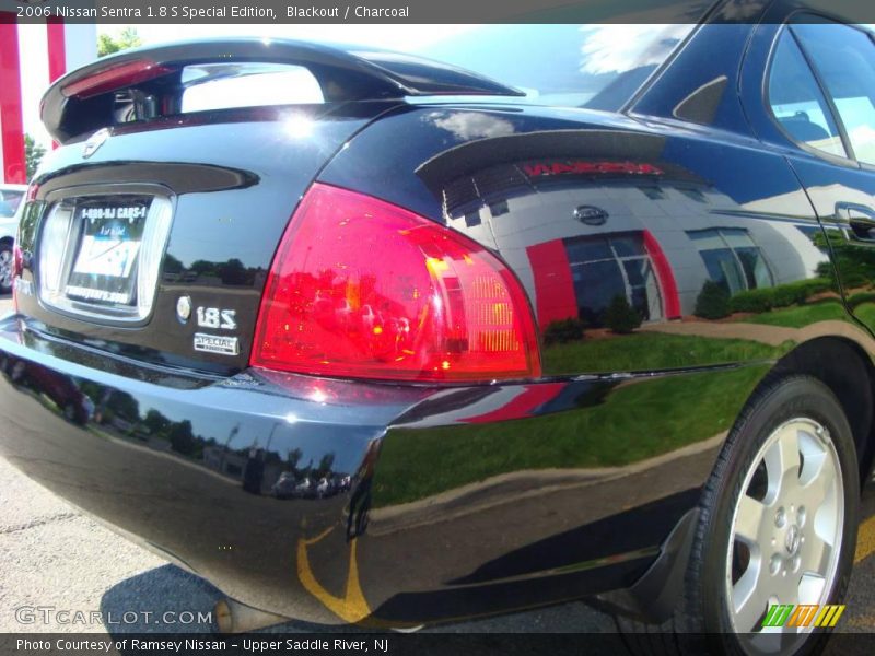 Blackout / Charcoal 2006 Nissan Sentra 1.8 S Special Edition