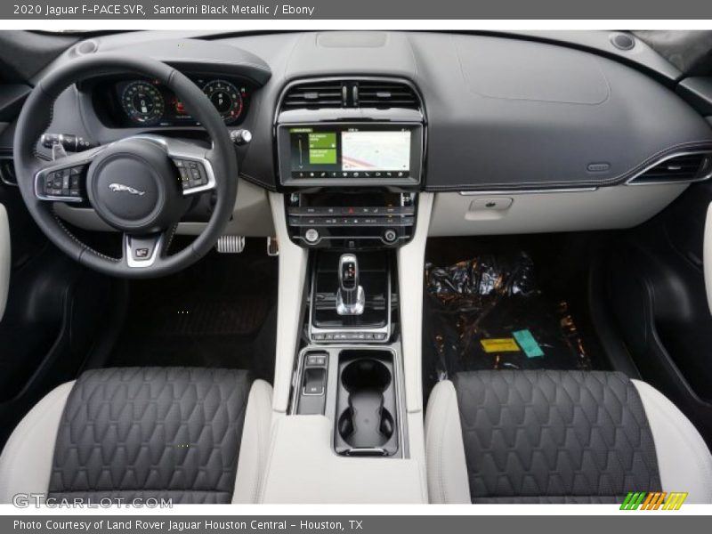  2020 F-PACE SVR Ebony Interior